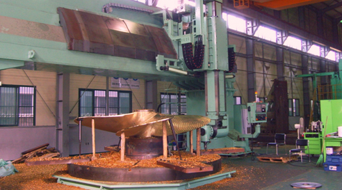 5 axis PROPELLER Milling M/C